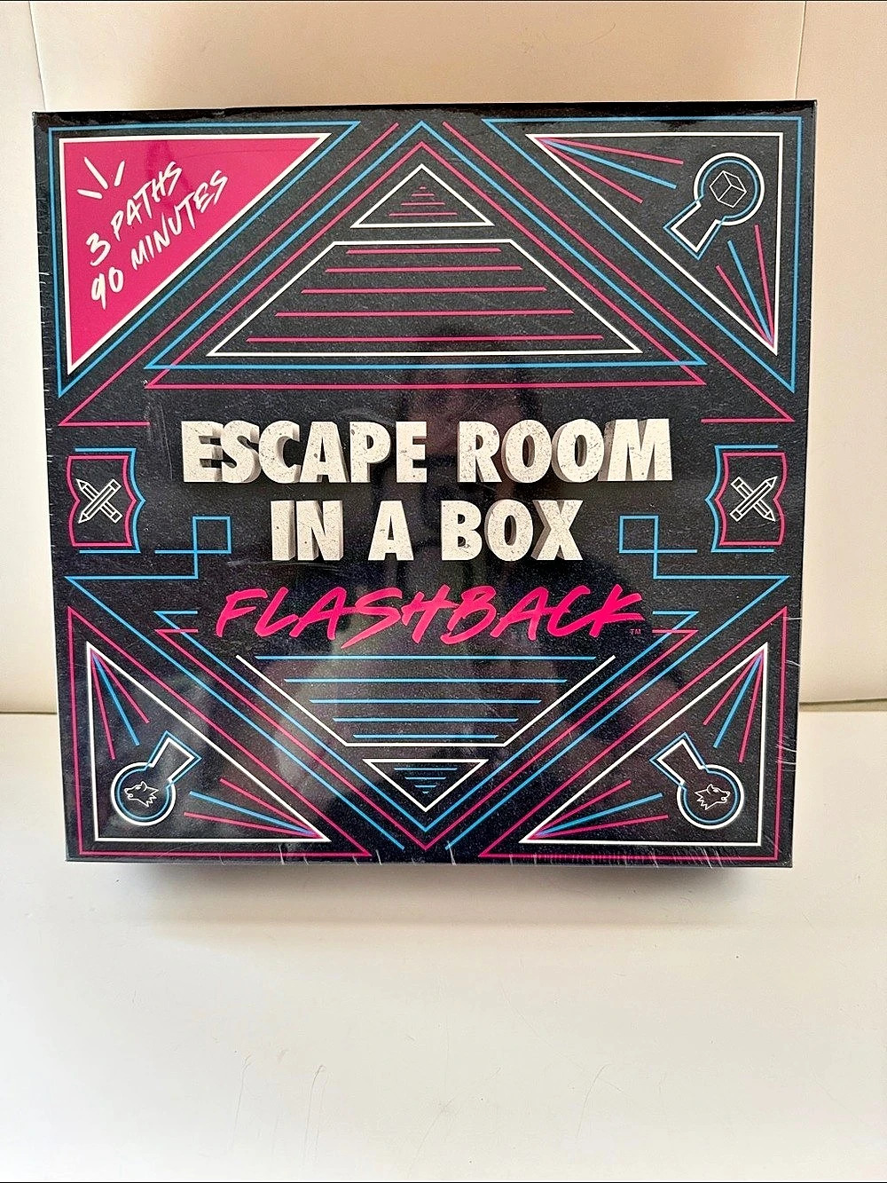 Mattel Games Escape Room in a Box: Flashback Game Board Game New Factory Sealed